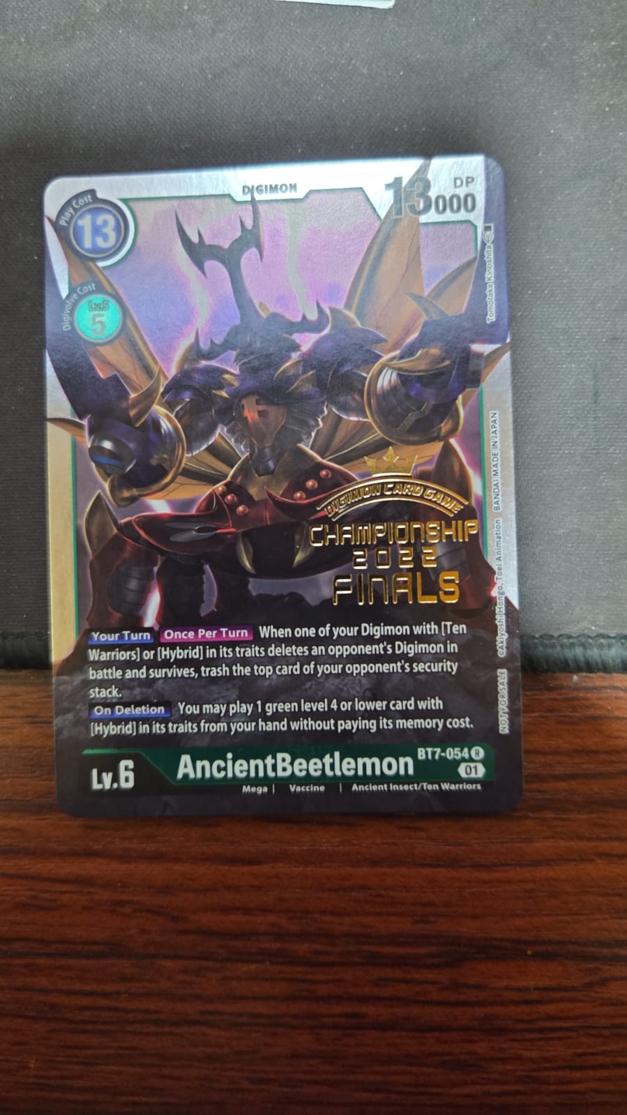 AncientBeetlemon (2022 Championship Finals Event Pack) - Next Adventure (BT-07)