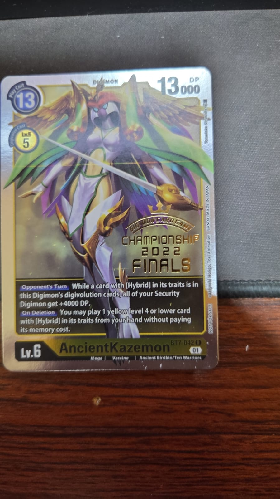 AncientKazemon (2022 Championship Finals Event Pack) - Next Adventure (BT-07)